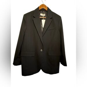 Mango Elegant Black Blazer